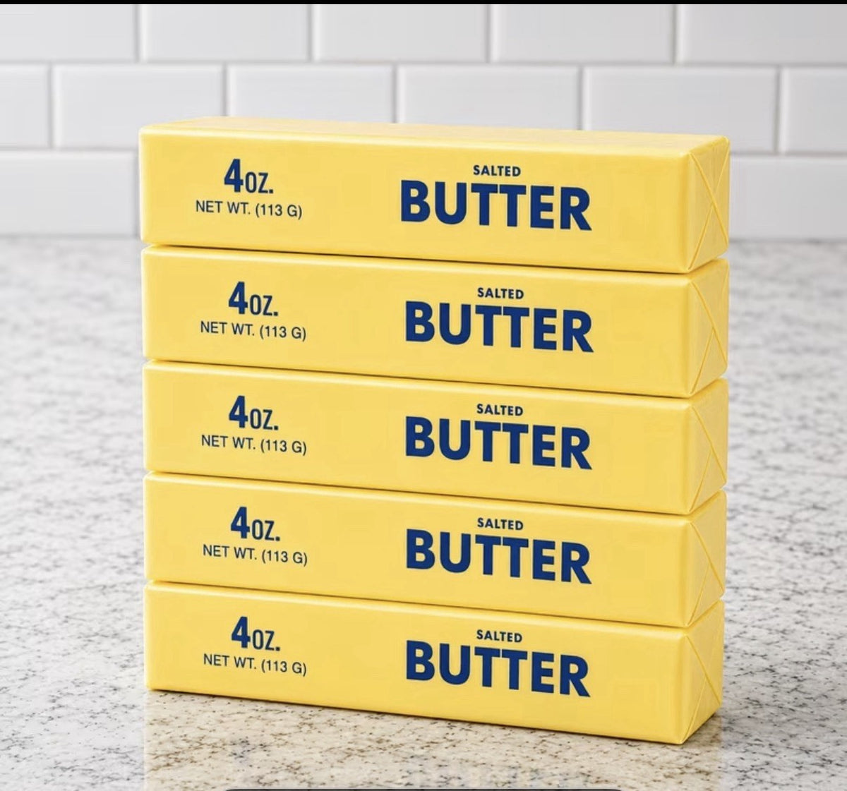 Butter Stick Slow Rising Squishy Toy