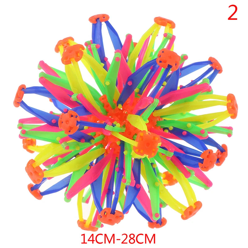 Expanding Ball Toy Baby Throwing Ball Stretching Shrinking Beach Kick Ball Sphere Toy Sensory Toys Children Squishy anti Stress