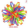 Expanding Ball Toy Baby Throwing Ball Stretching Shrinking Beach Kick Ball Sphere Toy Sensory Toys Children Squishy anti Stress