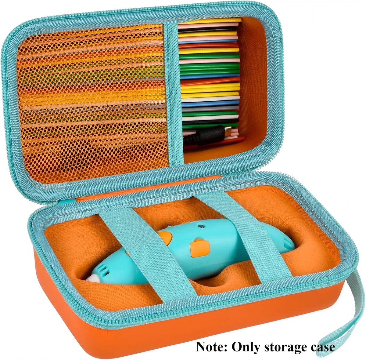Case Compatible with 3Doodler Start+ Essentials (2022) for 3D Pen Set for Kids, Storage Organizer Holder for Printing Filament