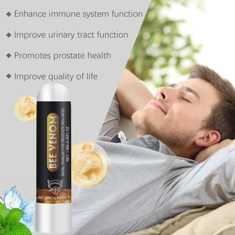 Nasal Spray for Men Inhaler Stick Nasal Stick Nose Inhaler Prostate Health Spray Prostate Wellness Nasal Inhaler Restores Energy
