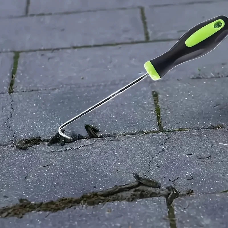 U-Shaped Nail Removal Hook Suitable for Garden Cracks and Paving Joints - Lightweight and Convenient - Made of Metal Material