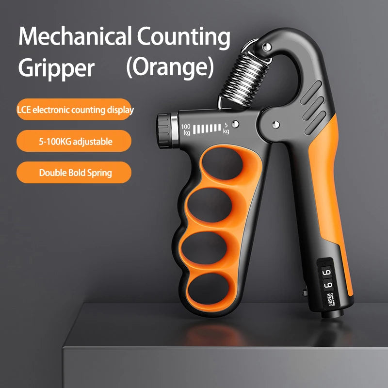 Adjustable hand gripper