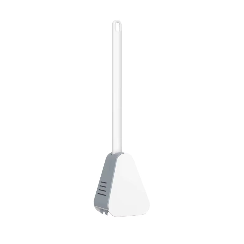 Silicone Golf Shape Toilet Brush with Holder Set Toilet Cleaner Brush Wall Mounted Toilet Brush and Drying Holder for Bathroom