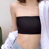 Seamless One-Piece Tube Tops Women Removable Pads Intimates Basic Black/White/Skin Womens Strapless Bra Bandeau Sexy Lingerie